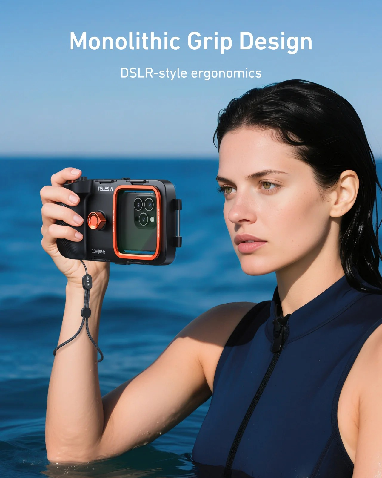TELESIN Underwater Diving Phone Case